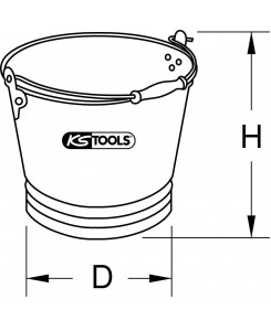 Seau BRONZEplus 10 litres