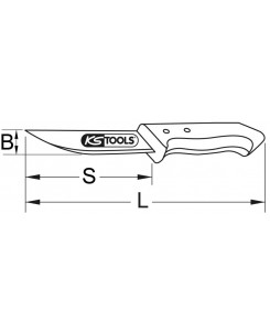 Couteau BRONZEplus lame 30mm