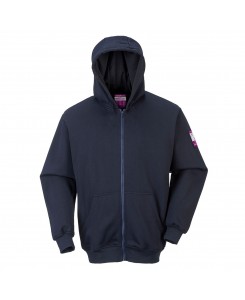 FR Zip Front Hooded Sweatshirt